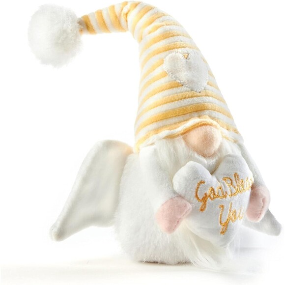 Hug - Feel The Love Angel Gnome God Bless You 891019 -Weighted Plush Collectible - Picture 2 of 5